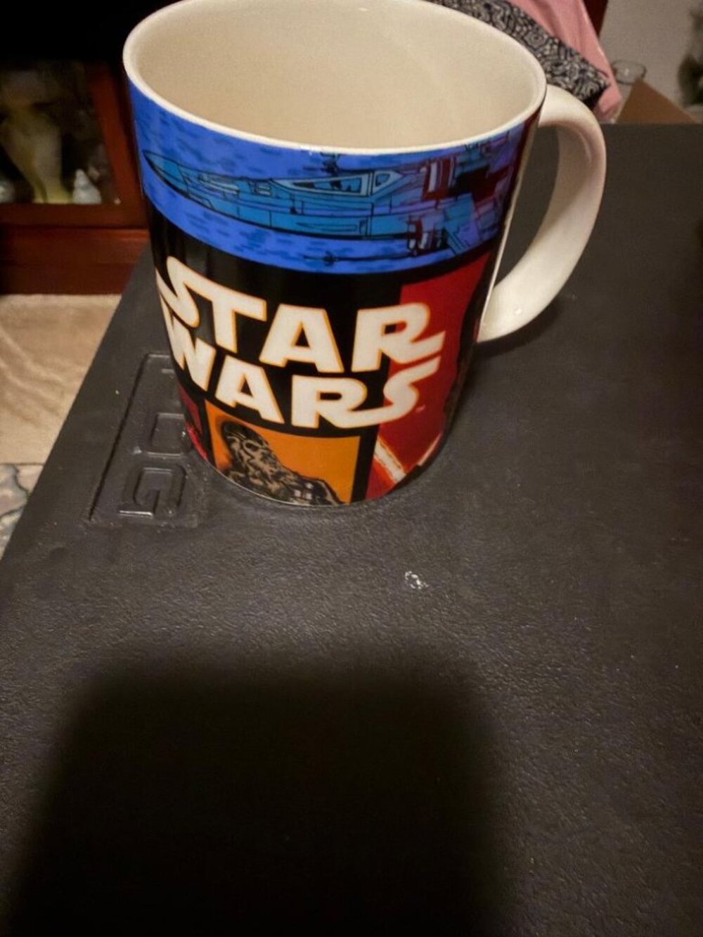 Star Wars The Force Awakens 12 Oz Coffee Mug Chewie BB8 Phasma Finn by ZAK